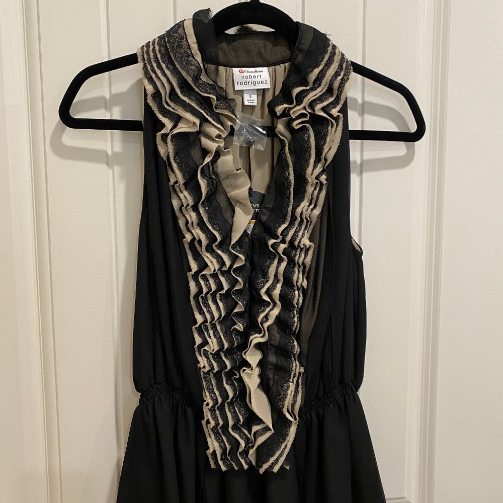Robert Rodriguez x Target Ruffle Top size S